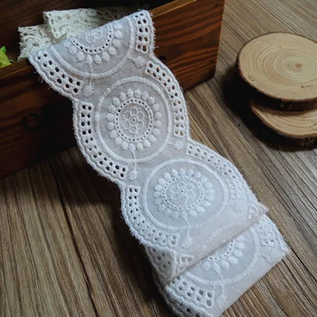 

3 Yards / Handmade DIY Sewing Materials, Cotton Embroidery Lace Clothing, Accessories, Width 6.7cm YS0332