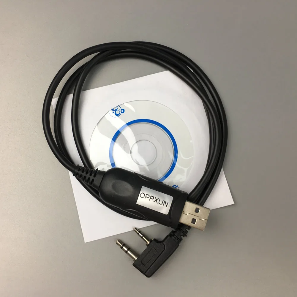 Cabo de Programação + Driver Rádio em Dois cd para Walkie Sentidos para Win7 Talkie Baofeng 888s Uv-82 Uv-b5 Bf-uvb2 Win10 Usb Uv-5re Uv5r 3 Walkie-talkie