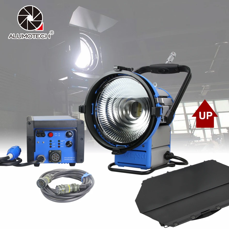US $2.190.00 ALUMOTECH As Arri HMI M18 Par Light1800W 1200W Electronic Ballast FlickerFree7m Cable Pro For Film Studio Photography Light