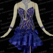 Новинка! Платье для латинских танцев, танго, сальса танец самба платье одежда для латинского танца, ча-Танцы платье