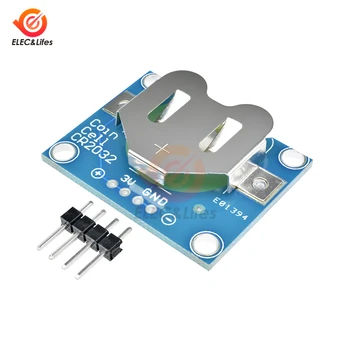 

20mm CR2032 Batteries Coin Cell Breakout Board CR2032 Button Battery Holder Module with 2.54mm pin connector port