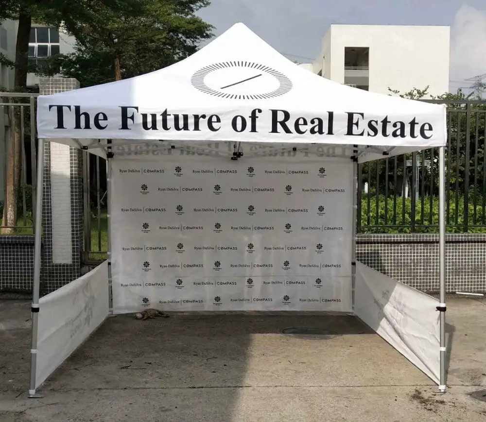 

10"*10" tent folding/easy tent/tent shelter/event tent customized logos, full logo used for outdoor advertisement and parties