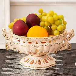 Европейский современная мода керамические фрукты домашнего интерьера украшения стола практические гостиной украшения