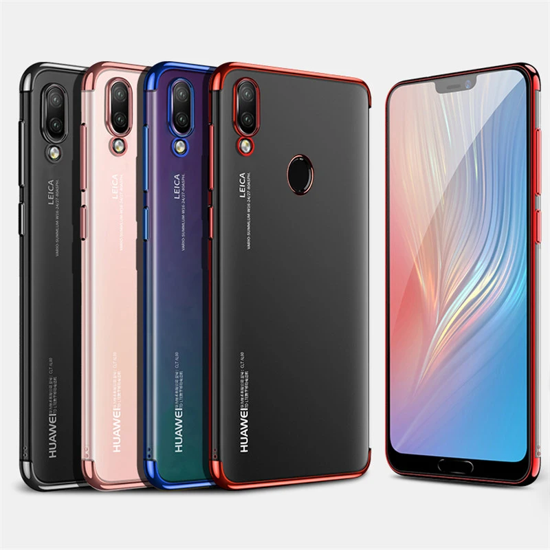 Чехол для Huawei Y7 Prime 2019 с прозрачным покрытием из ТПУ Pro 2019|Бамперы| |
