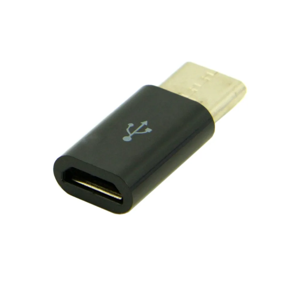 Маленькая модель USB 3,1 type C штекер для Micro USB 2,0 5Pin Женский адаптер данных для планшета и мобильного телефона