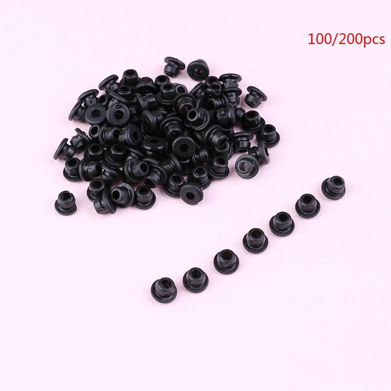 

100/200 pcs Rubber Grommets Nipples For Tattoo Machine Needles Armature Bar Supplies Wholesale