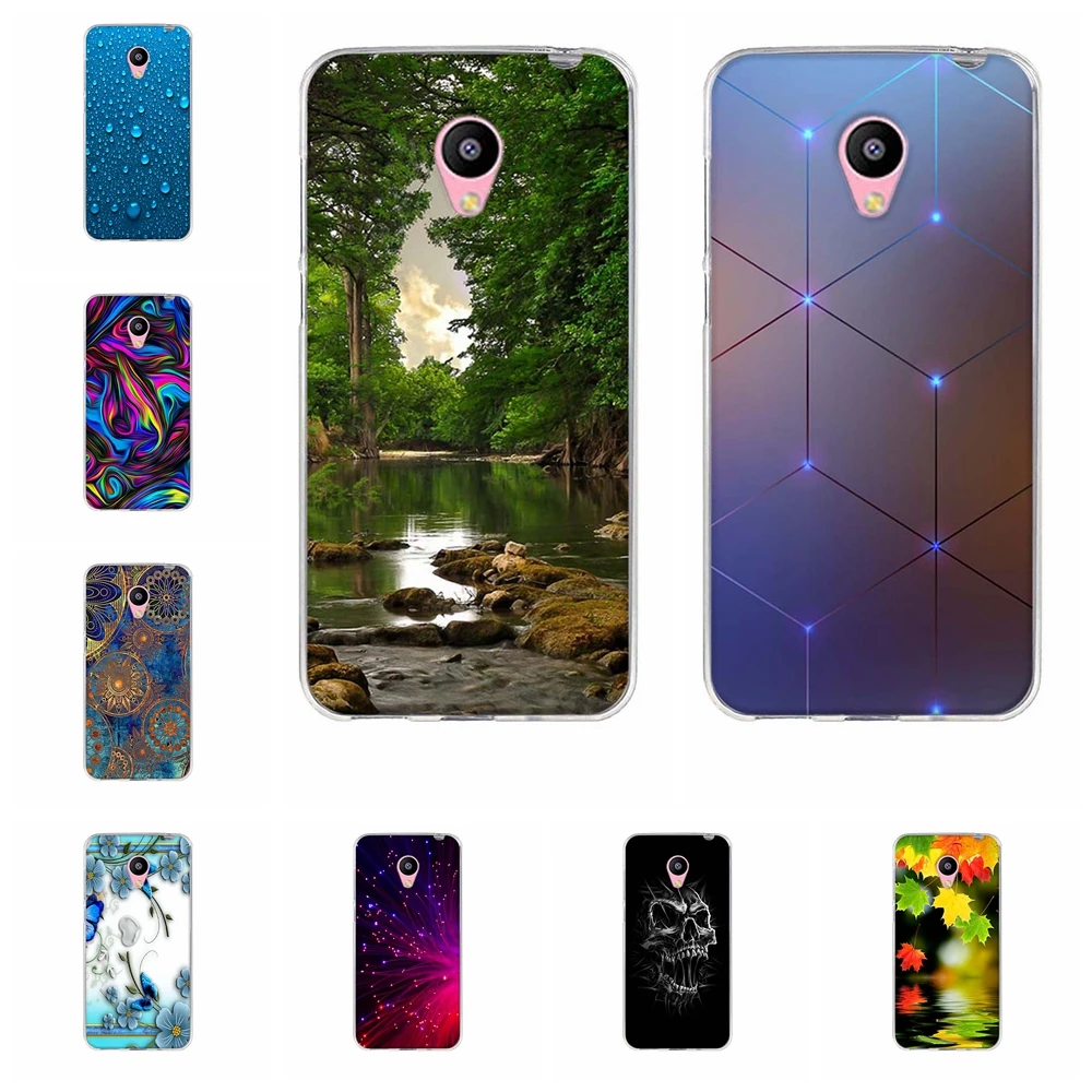 

For Meizu M2 Phone Case Ultra-thin Soft TPU Silicone For Meizu M2 Cover Cute Cartoon Patterned For Meizu M2 M 2 Shell Bumper