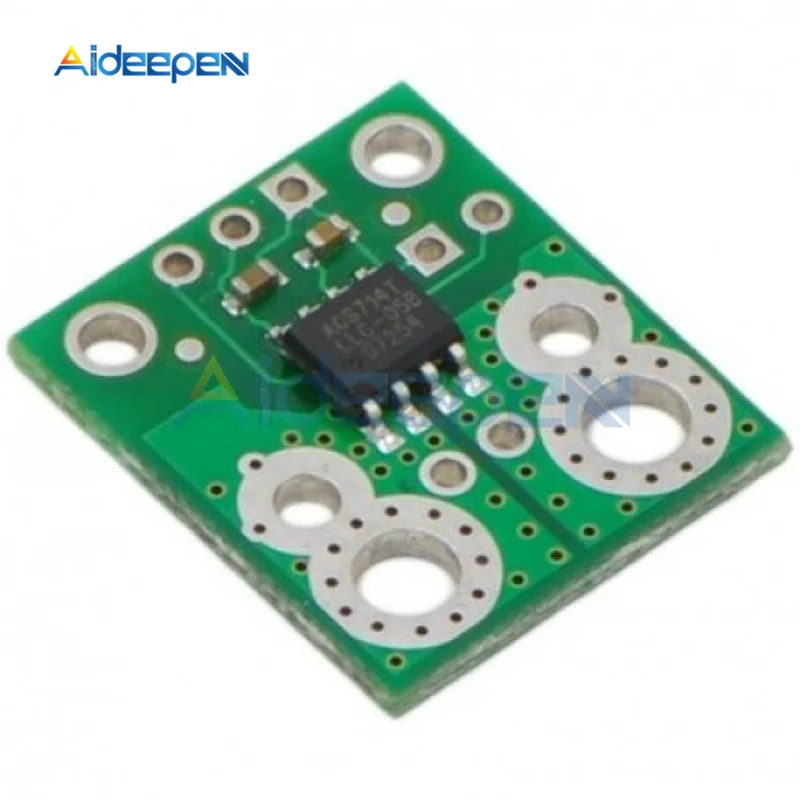 1 шт. ACS714 5A 20A 30A 5 в Lsolate ток сенсор Breakout доска фильтр сопротивление конденсатор Холла модуль заменить ACS712