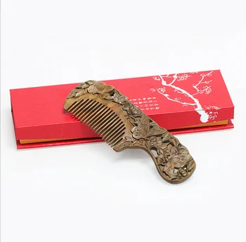 

Natural Sandalwood Massage Comb Antistatic Home Massage Comb