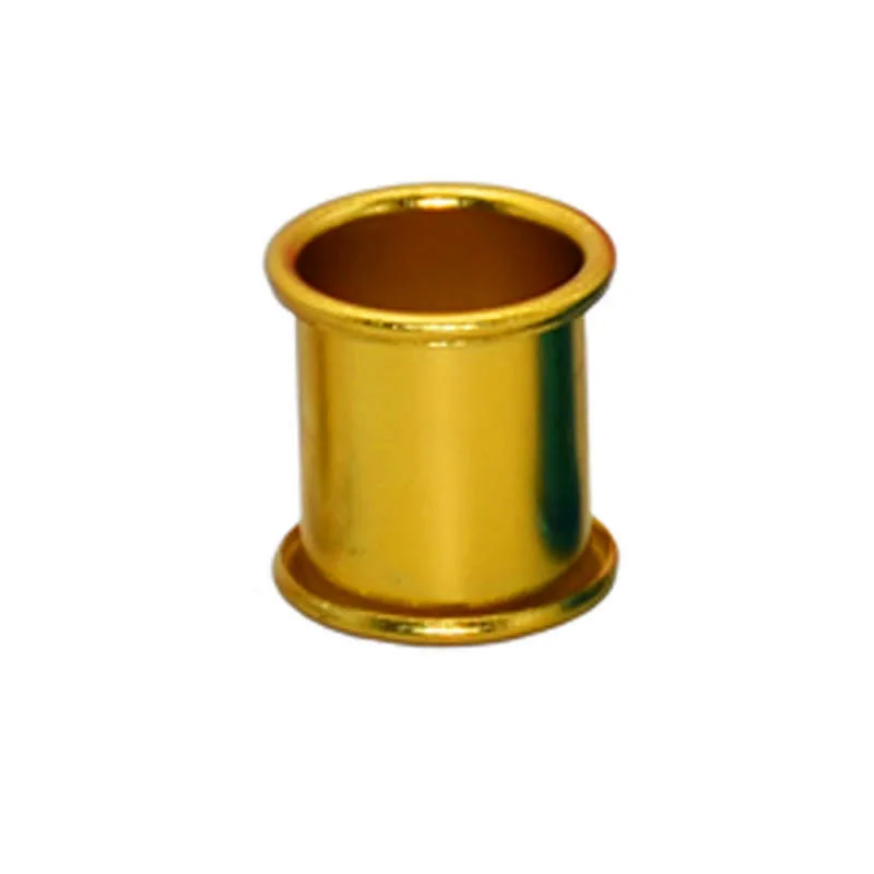 100 шт. алюминиевое кольцо для лапки голубя 8 мм Птичье кольцо идентификация гоночных голубей цветное кольцо инструменты для птиц кольцо на лапу птицы - Цвет: Золотой