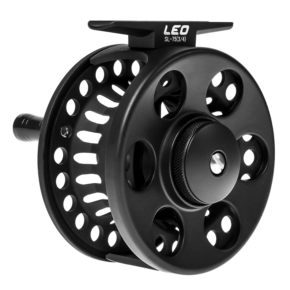 

LEO 2+1 Ball Bearing Fly Fishing Reel Saltwater Aluminum Alloy Fly Reel S75 S85 S95 Left Right Interchangeable Fishing Coils