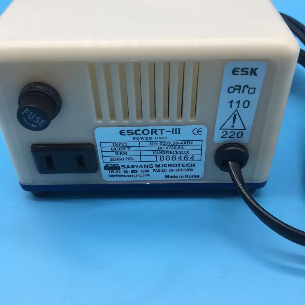 Новые продукты сильный микро мотор Марафон 3 SDE H37L1 35000 об/мин ручка Шлифовальный