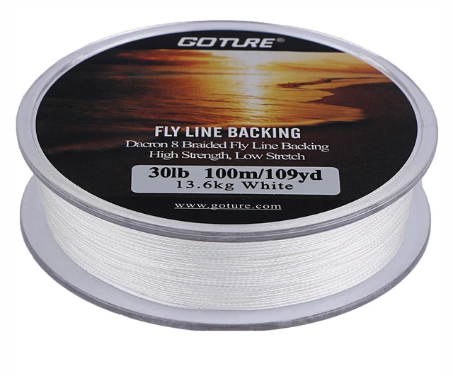 Fly Fishing Backing Line 500, Braided Fly Fishing Backing