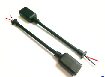 

Micro USB Connector Adapter Data Cable Pure Copper Wire 2 Core Female