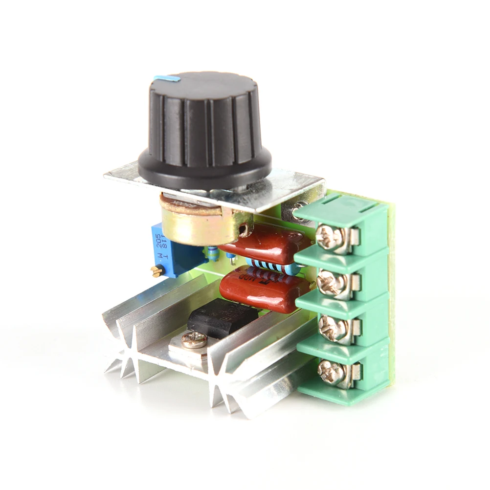 

1PCS High Quality PWM 2000W AC Motor Speed Controller 50-220V 25A Adjustable Motor Speed Controller Voltage Regulator
