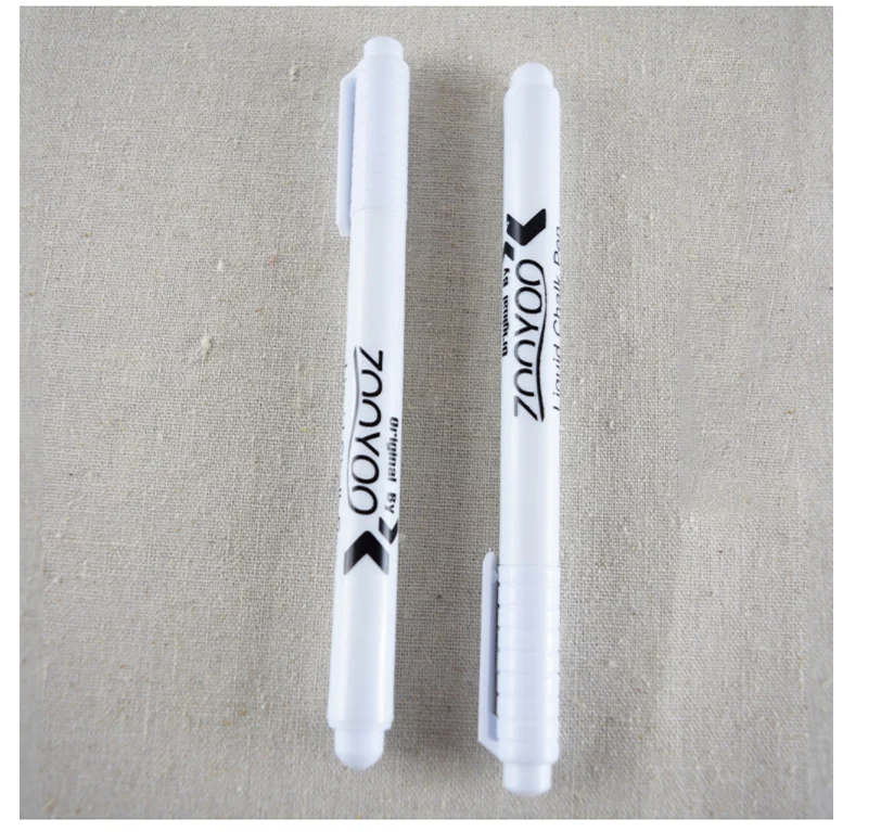 2 шт./лот белый беспыльной мел маркер ручка для Стеклянная Доска жидкие чернила ручка используется на доске Доска подарок учителю