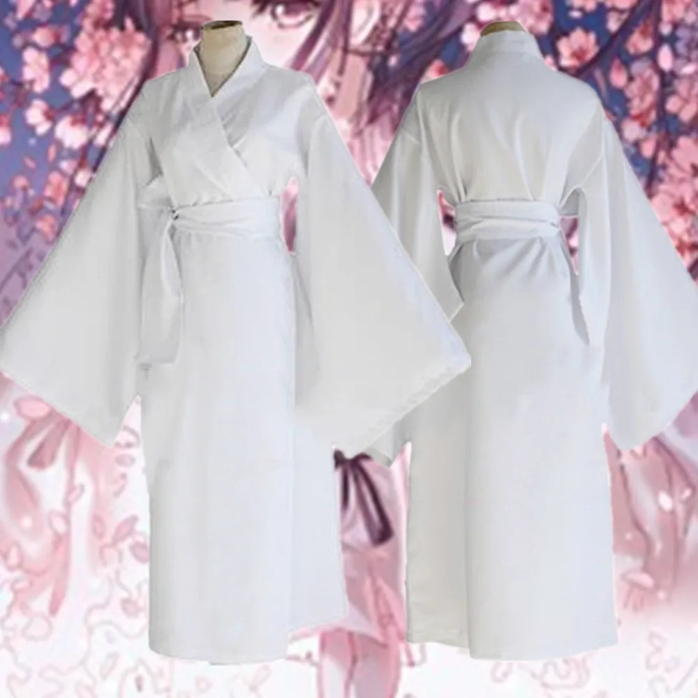 

Anime Noragami Yukine Cosplay Costume Yukine White bathrobe and kimono stage show and kimono cosplay Men's and women's bathrobes