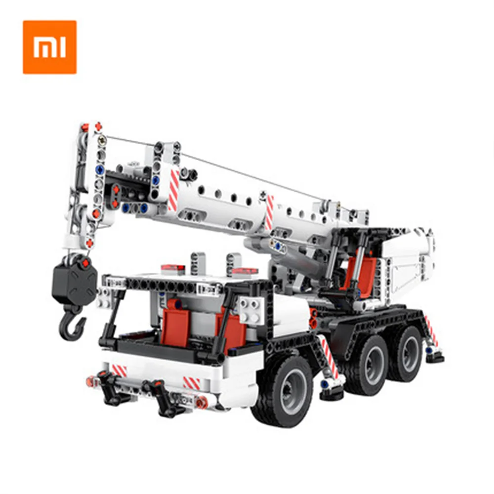 Xiaomi рисовый кролик строительный блок кран Модель Строительные блоки детский