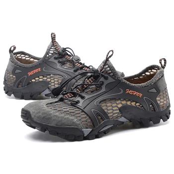 

Outdoor climbing hiking net cloth shoes Breathable and comfortable leisure outdoor camping wading shoes