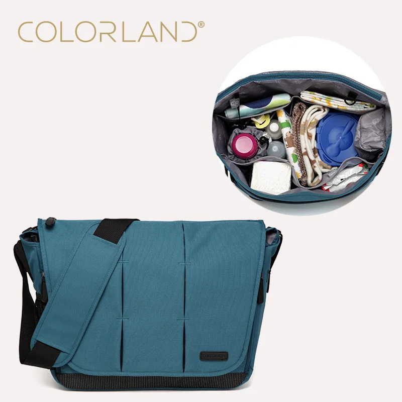 

Colorland brand Baby Diaper Nappy Portable Nappy Bags Stroller Bag For Mother Baby Maternity Changing Capacity Shoulder Handbag