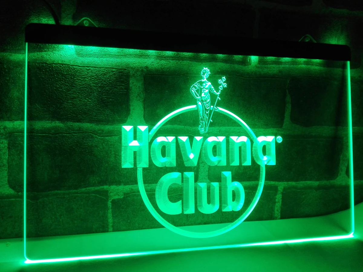 

LE218- Havana Club Rum LED Neon Light Sign home decor crafts