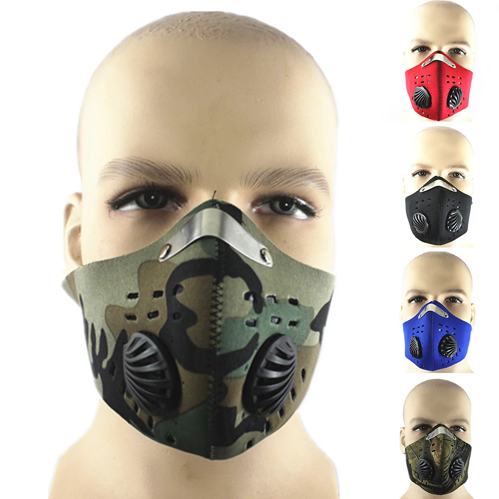 Cycling Bicycle Motorcycle Riding Face Mask Ski Snowboard Carbon