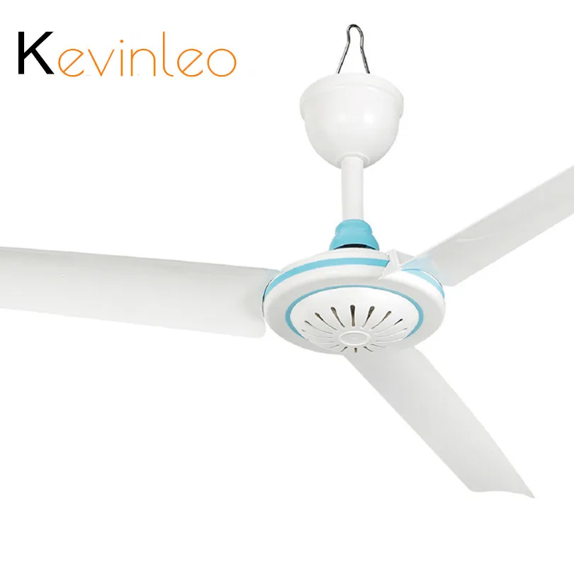 Kuat Angin Ceiling Fan 12 V 6 W Air Pendingin Cooler 3 Pisau Foer