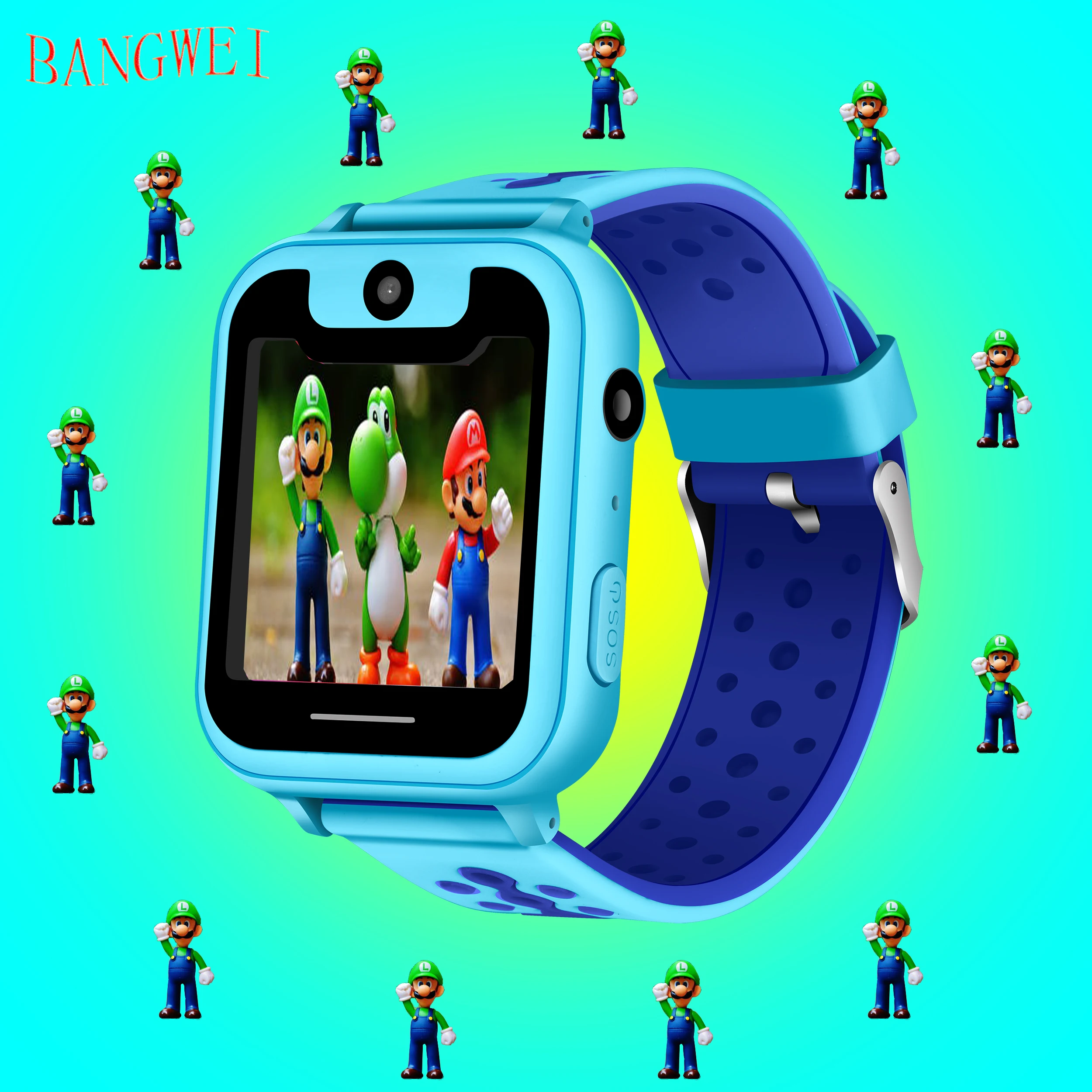 

Reloj2019 Baby Kid Smart Watch SOS Emergency Call Children Watch Security Location Tracker Support Android Mobile Phone SIM Card