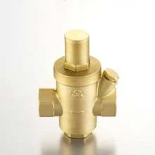 Национальный стандартный клапан, латунный толстый клапан для снижения давления, водонагреватель, настольный регулятор, клапан, кран, регулятор давления воды