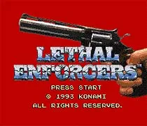 Lethal Enforcers ружье бойцов 16 бит MD игровая карта для 16 бит sega MegaDrive Genesis игровая консоль