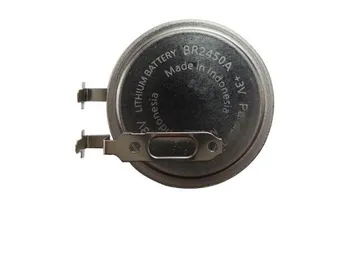 

10PCS Original authentic Japan BR2450A with welding foot high temperature 3V lithium battery tire pressure gauge button battery