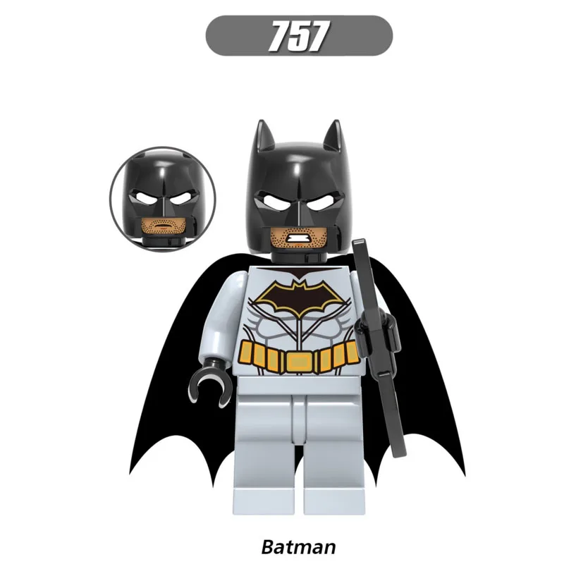 

Single Sale Super Heroes Star Wars 757 batman Model Mini Building Blocks Figure Bricks Toys kids gifts Compatible Legoed Ninjaed