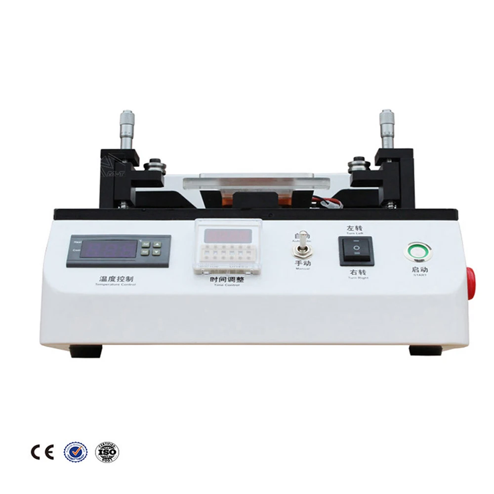 LCD Screen Separator Semi-Automatic Separator Machine Built In Vacuum Pump For Phone Refurbish Maintenance Tools+2PCS steel wire