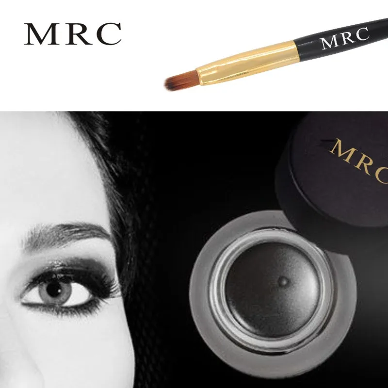 MRC Brand Women Makeup Waterproof Black Eyeliner Gel Gel Eye Liner with Brush by MRC Cosmetic (3)