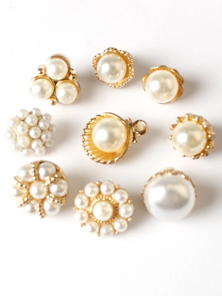 

High grade round gram metal pearl garment button shirt sweater cardigan decorative clothing button