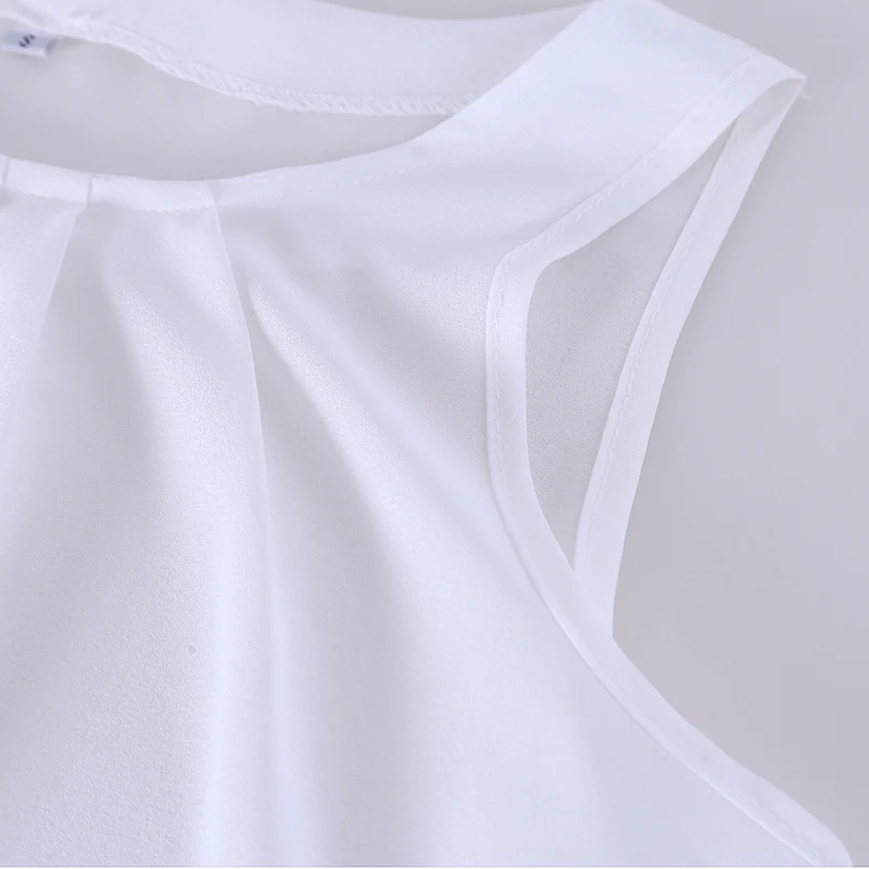 Tank_Tops_Women_Loose_Casual_Chiffon_Solid_Sleeveless_Vest_All_match_Sexy_Basic_O_neck_Tops