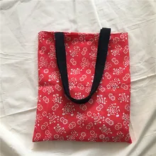 YILE хлопок лен Эко Торговый Рынок сумка через плечо книга сумка с принтом Подсолнух Красная база 8414d