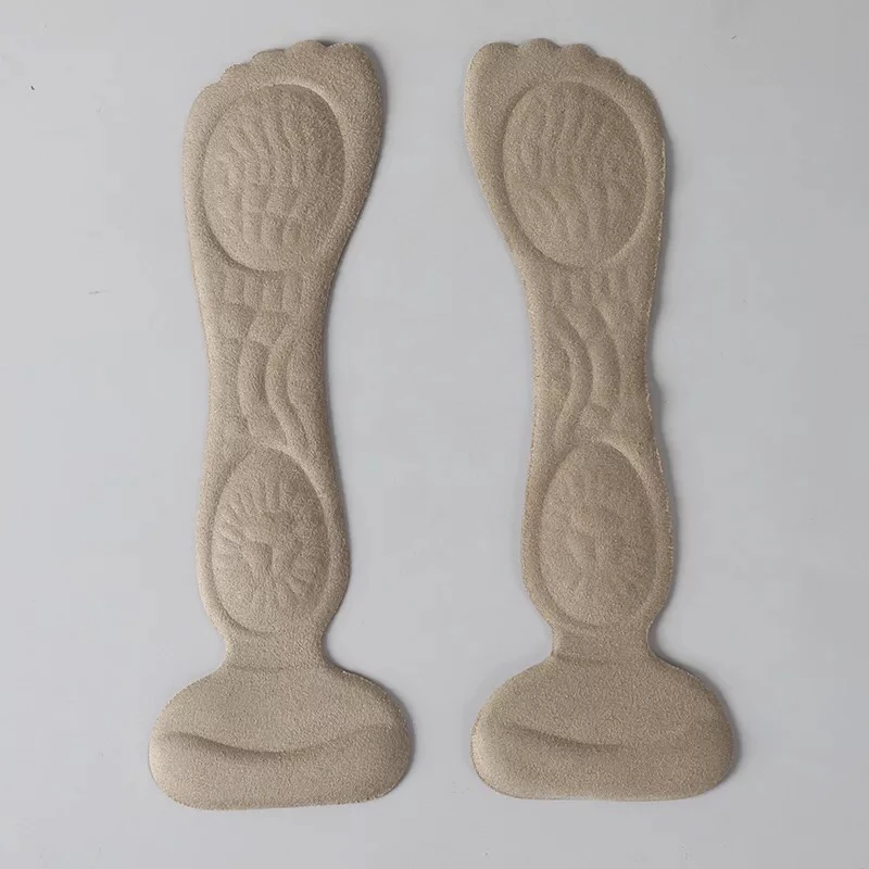 1 пара Т-образных невидимых силиконовых женских туфель на высоком каблуке; стелька с арочной опорой; семь точек; два в одном; стельки; QD-1