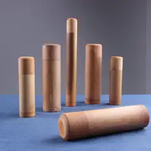 1 шт. мини бамбуковый пуэр чай Caddy путешествия открытый канистра кухня герметичная коробка для какао сахарная пудра специи перец хранения Органайзер подарок