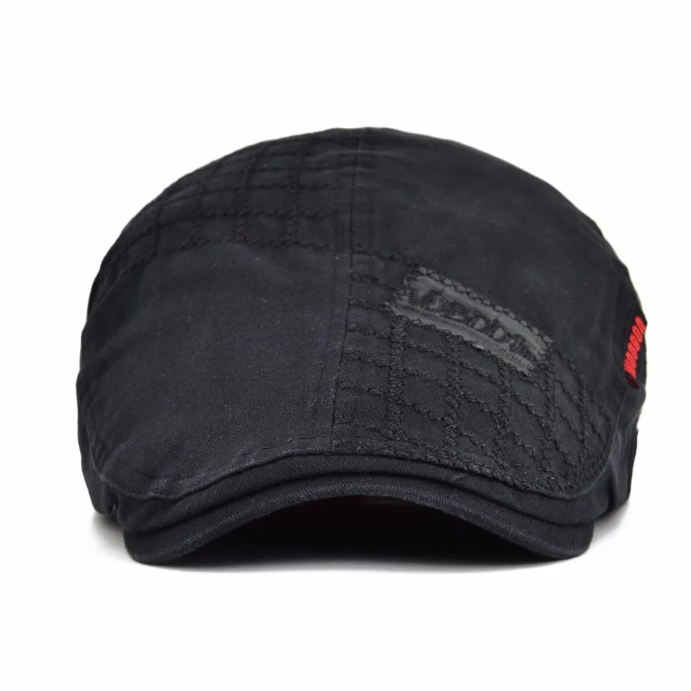 Cotton Beret Men Women Casual Solid Ivy Flat Cap Spring Summer Large Head Size Adjustable Boina Hats casual hat beret hat woolen beret