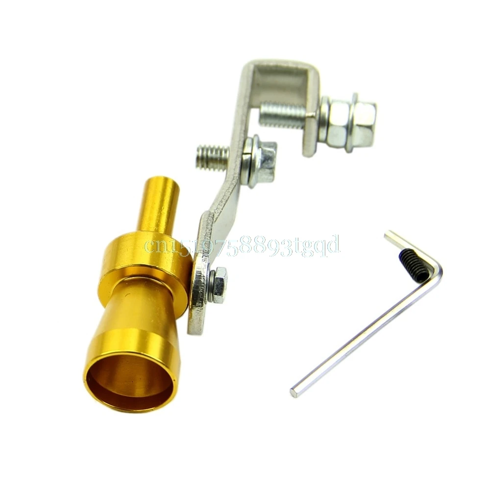 

Universal Car/Auto Exhaust Muffler Pipe Whistle Turbo Simulator Sound Blow-Off Size S