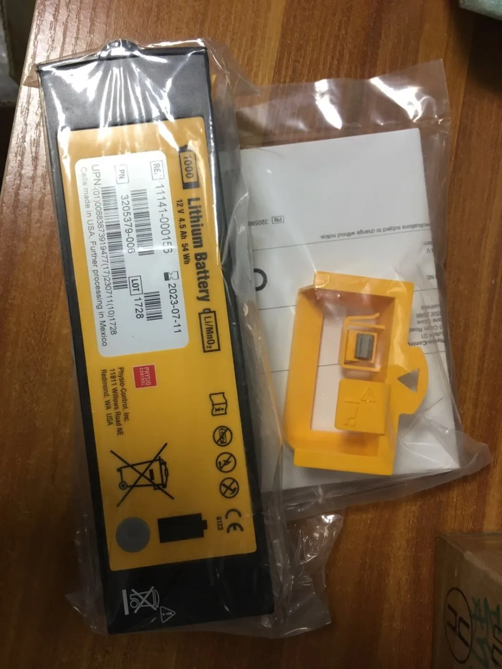 

physio control lifepak 1000 Battery(PN:3205379-006) (new original)