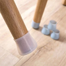 4 шт силиконовый защитный колпачок пол протектор фурнитура для стола стула ноги пол ноги