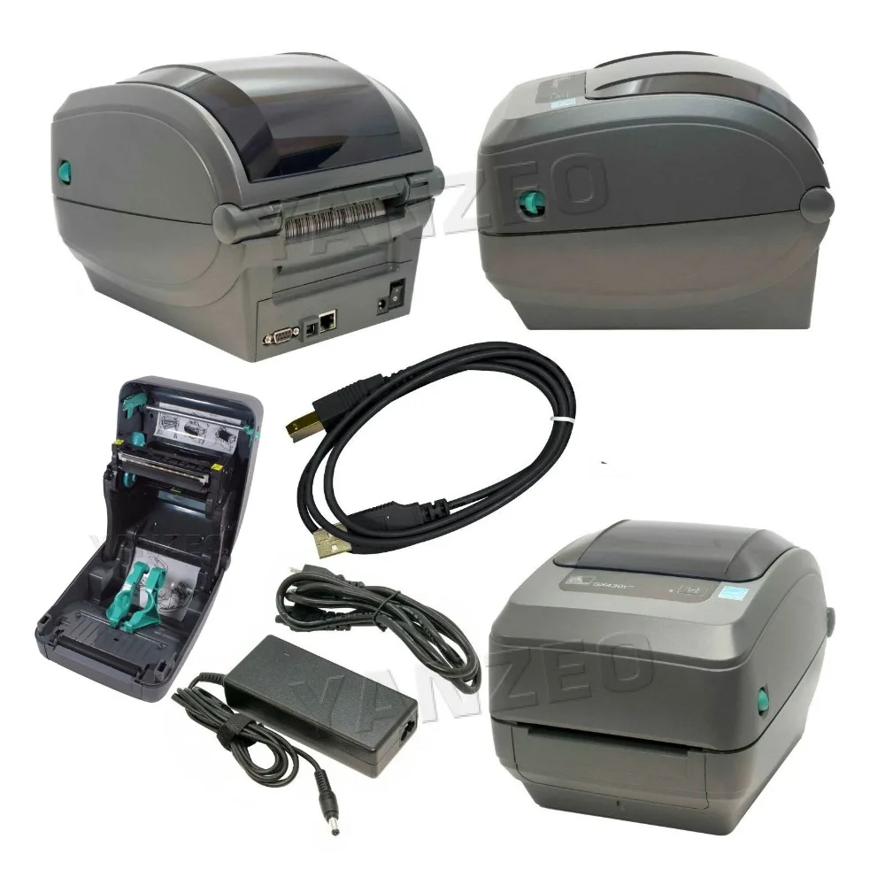 GX43-102410-000 ل زيبرا GX430t 300 ديسيبل متوحد الخواص الحرارية شبكة تسمية طابعة باركود USB و إيثرنت AC محول ملصق طابعة شبكة GX43-102410-000 ل زيبرا GX430t 300 ديسيبل متوحد الخواص الحرارية شبكة تسمية طابعة باركود USB و إيثرنت AC محول ملصق طابعة شبكة