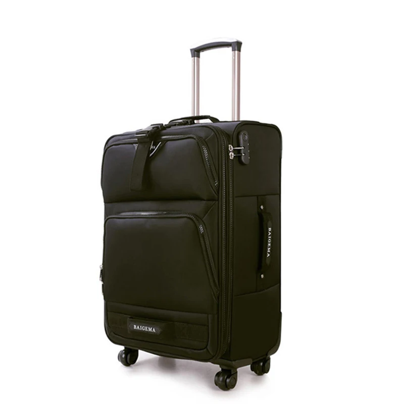 Travel tale 20 дюймов 24 дюйма 28 дюймов бизнес большой холщовый чемодан из материала Оксфорд мягкий koffer дорожная сумка для багажа для туда и обратно