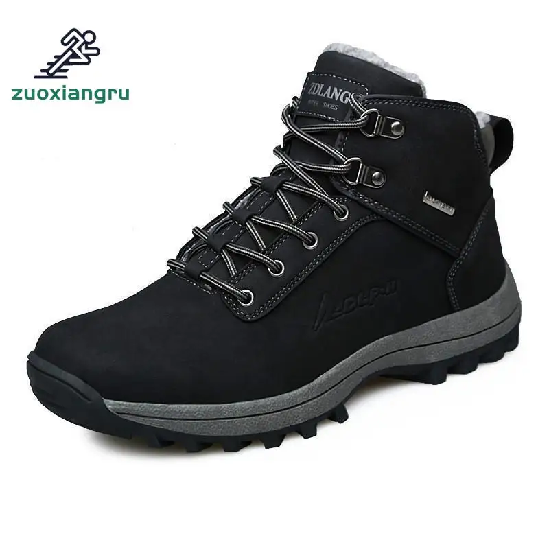 

Men's Winter Hiking Boots Mountain Trekking Anti-slip Shoesbreathable Comfortable Soft Mountain Shoes For Professional Men