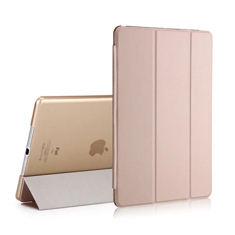 Для Apple Новый iPad 9,7 дюймов 2017 и 2018 чехол Ultral Тонкий из искусственной кожи Авто Сон Пробуждение умный чехол для iPad 5 6 Air 1 Air 2