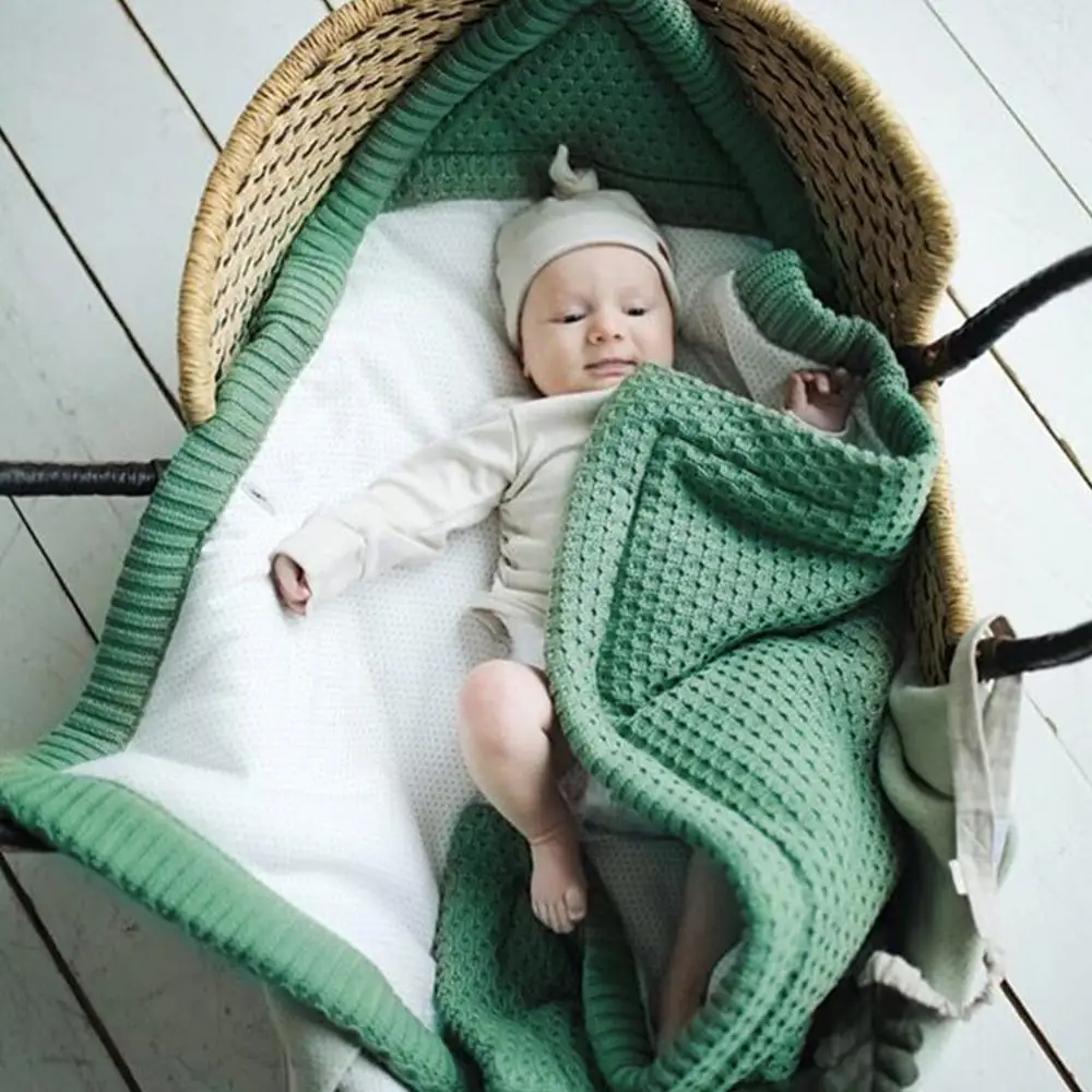0-9Months Baby Swaddle Sacks Autumn Winter Thick Newborns Bebes Unsiex Sleeping Bags Solid Infant F