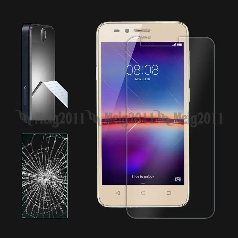 5x закаленное Стекло для Huawei Y3 2017 5.0 &quotПремиум Плёнки Экран протектор на 2017|glass for