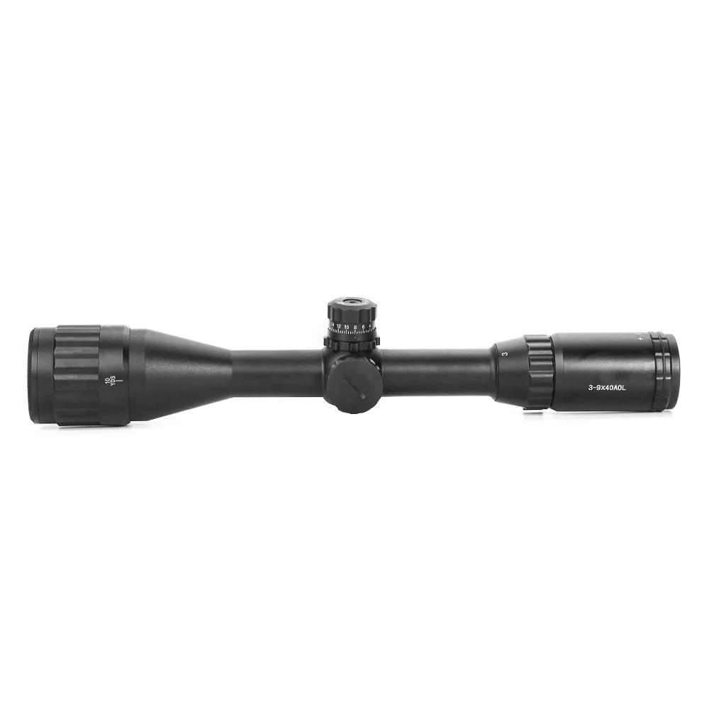 Optical Sight 3-9X40 AOL Riflescope Mil-Dot lllumination Reticle Collimator Sight For Airsoft Sporting Gun Hunting Scope
